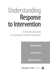 Cover image: Understanding Response to Intervention 1st edition 9781934009345