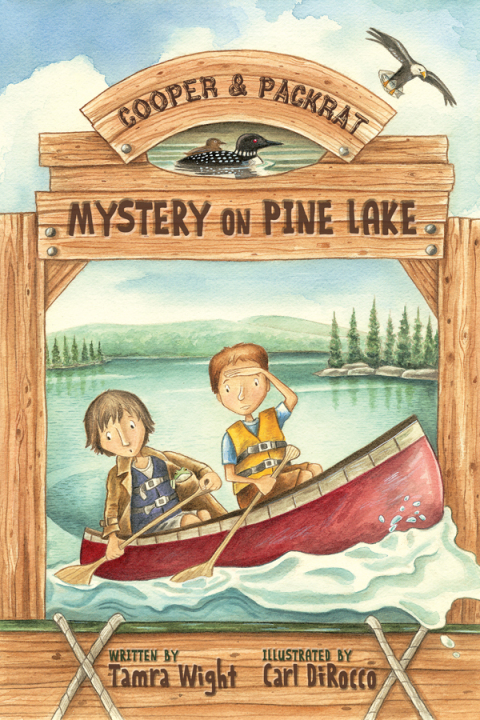 Cover image for book Mystery on Pine Lake