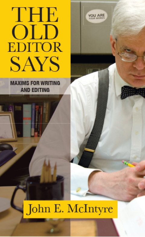 Cover image for book The Old Editor Says