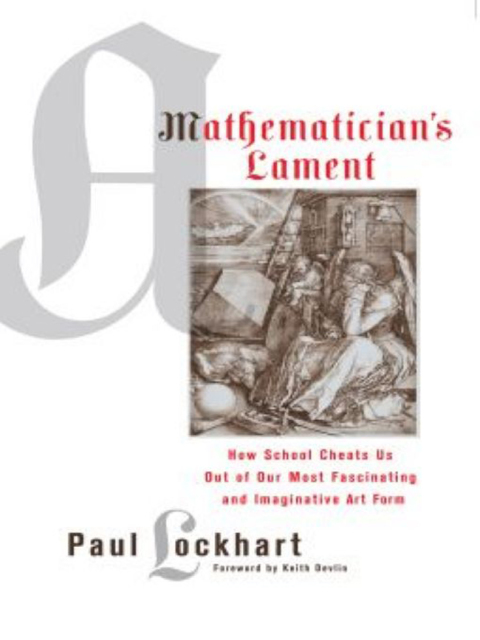 Cover image for book A Mathematician's Lament