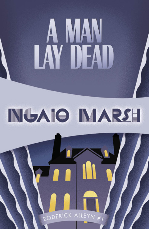 Cover image for book A Man Lay Dead