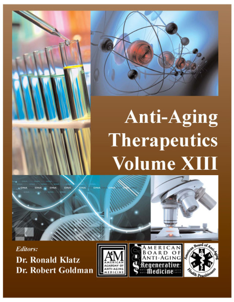 Cover image for book Anti-Aging Therapeutics Volume XIII