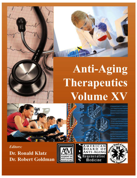 Cover image for book Anti-Aging Therapeutics Volume XV