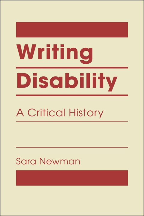 Cover image for book Writing Disability: A Critical History