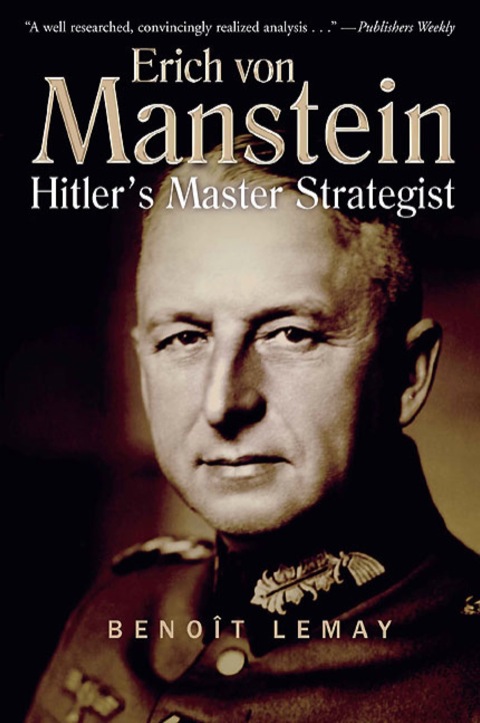 Cover image for book Erich von Manstein