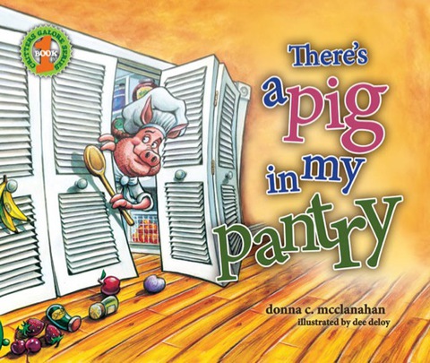 Cover image for book There's a Pig in my Pantry