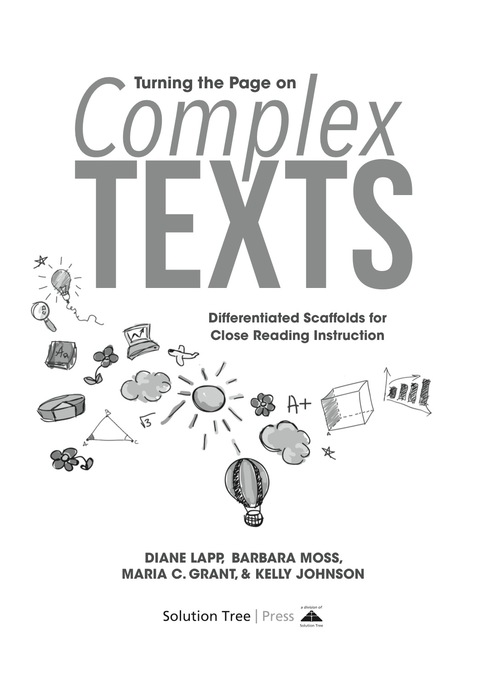 Cover image for book Turning the Page on Complex Texts