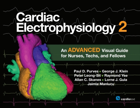 Cover image for book Cardiac Electrophysiology 2: An Advanced Visual Guide for Nurses, Techs, and Fellows