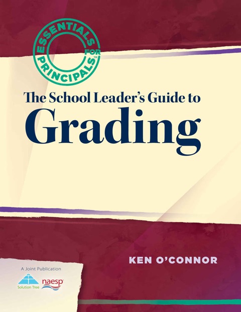 Cover image for book School Leader's Guide to Grading, The