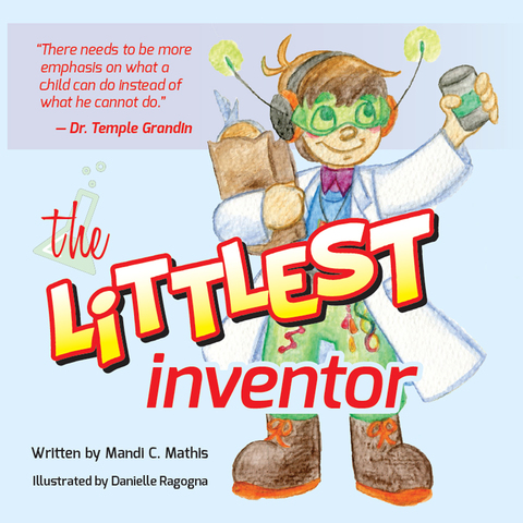 Cover image for book The Littlest Inventor