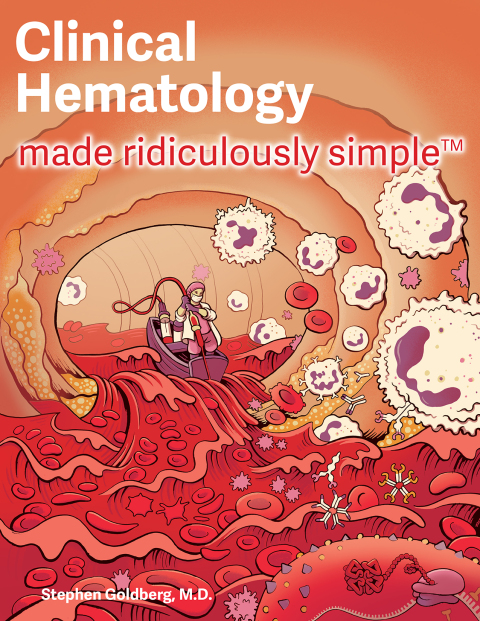 Cover image for book Clinical Hematology Made Ridiculously Simple
