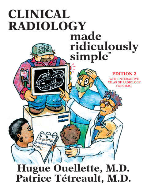 Cover image for book Clinical RadiologyMade Ridiculously Simple