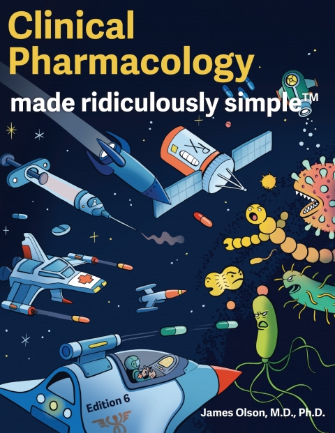 Cover image for book Clinical Pharmacology Made Ridiculously Simple