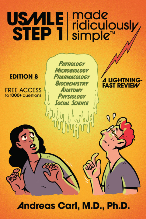 Cover image for book USMLE Step 1 Made Ridiculously Simple