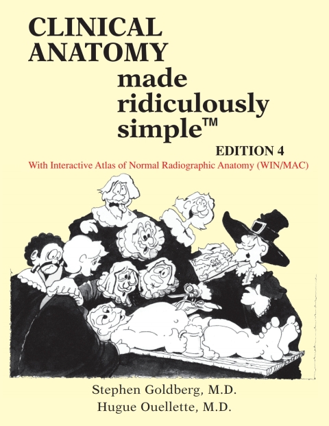 Cover image for book Clinical Anatomy Made Ridiculously Simple