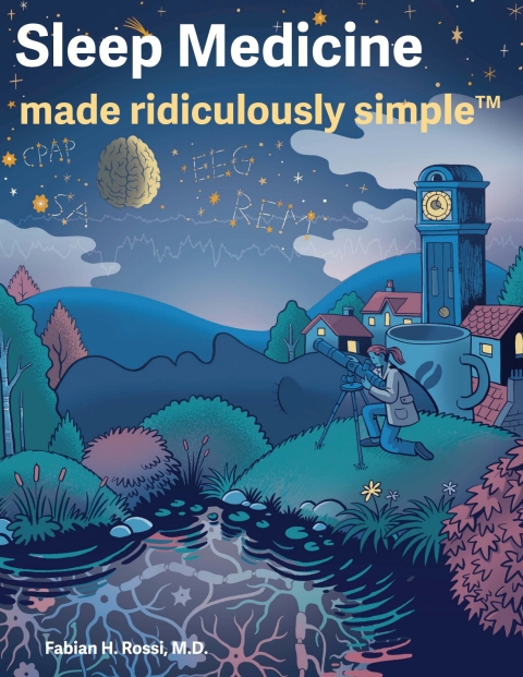 Cover image for book Sleep Medicine Made Ridiculously Simple