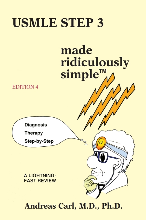 Cover image for book USMLE Step 3 Made Ridiculously Simple