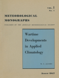Cover image: Wartime Developments in Applied Climatology 9781935704867