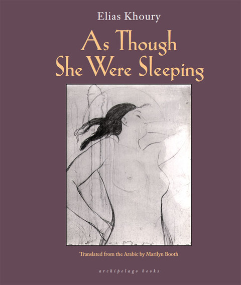 Cover image for book As Though She Were Sleeping