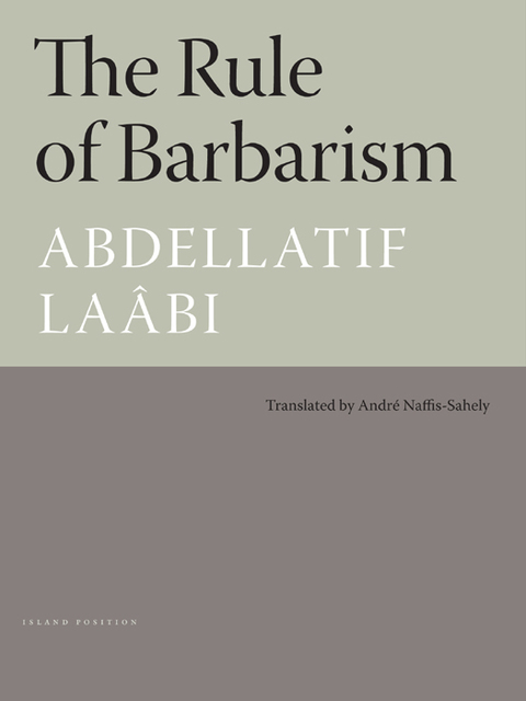 Cover image for book The Rule of Barbarism