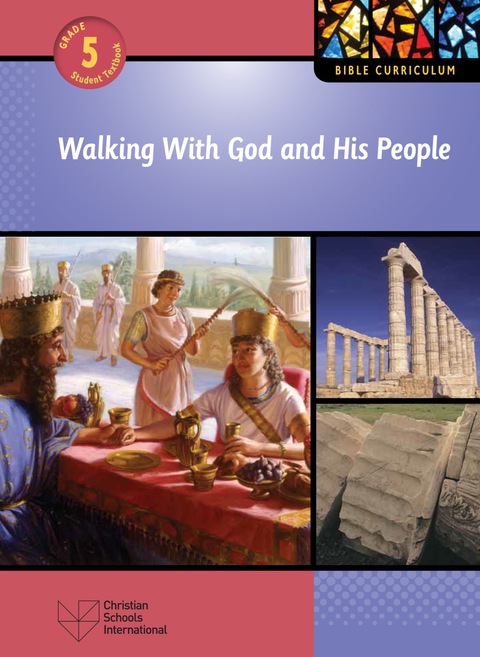Cover image for book Walking With God and His People Grade 5 Student Text