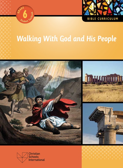 Cover image for book Walking With God and His People Grade 6 Student Text