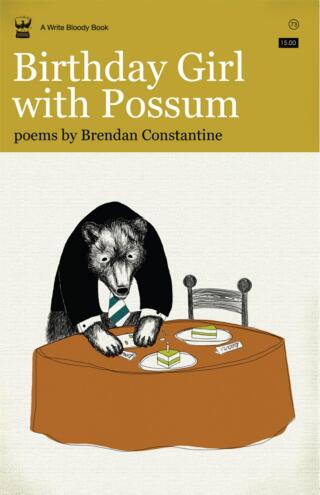 Birthday Girl with Possum