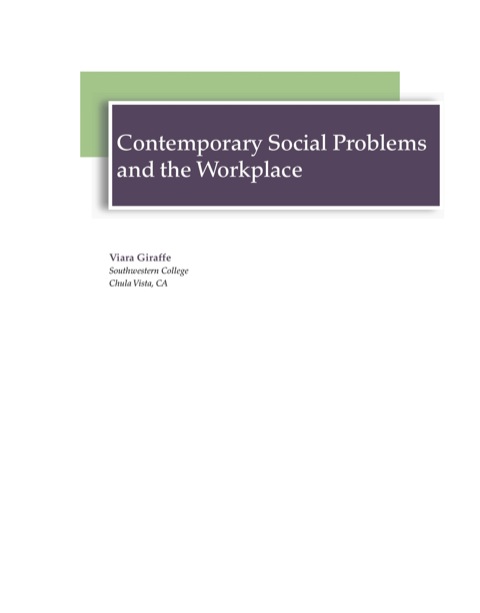 Cover image for book Contemporary Social Issues & the Workplace