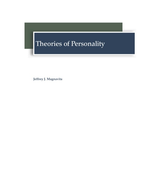 Cover image for book Theories of Personality