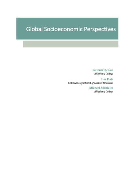 Cover image for book Global Socioeconomic Perspectives