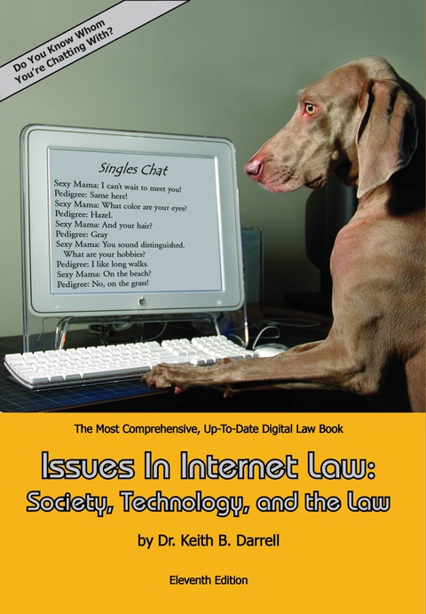 Cover image for book Issues in Internet Law: Society, Technology, and the Law