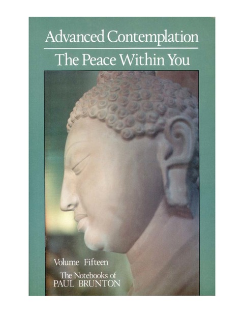 Cover image for book Advanced Contemplation & the Peace Within You