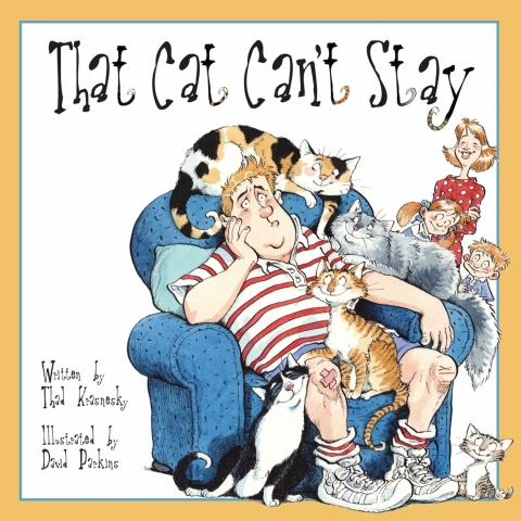 Cover image for book That Cat Can't Stay