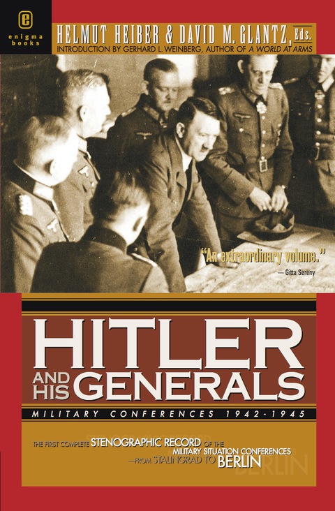 Cover image for book Hitler and His Generals