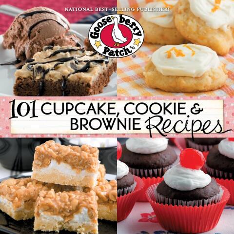 Cover image for book 101 Cupcake, Cookie & Brownie Recipes