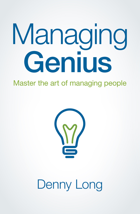 Cover image for book Managing Genius