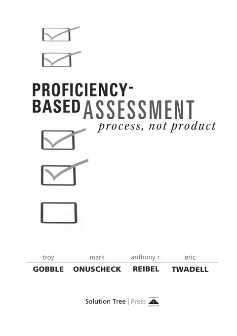 Cover image for book Proficiency-Based Assessment
