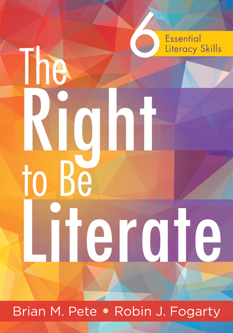Cover image for book Right to Be Literate, The