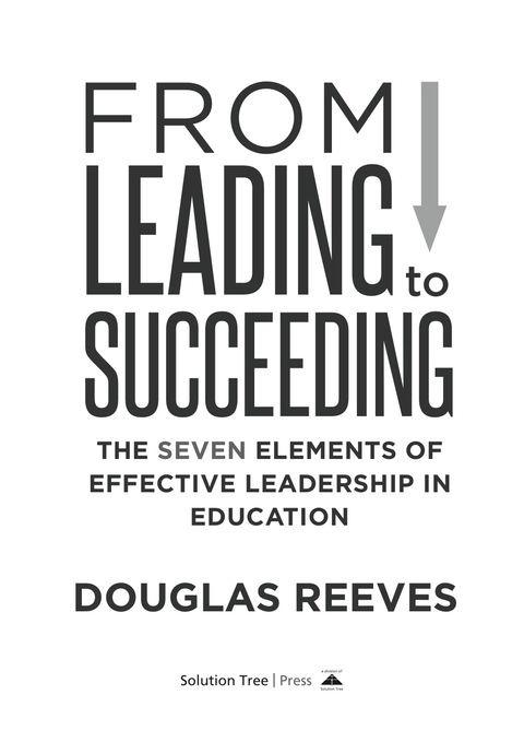 Cover image for book From Leading to Succeeding