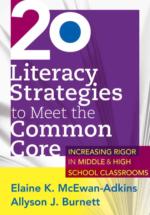 Cover image for book 20 Literacy Strategies to Meet the Common Core