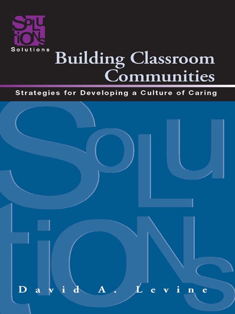 Cover image for book Building Classroom Communities