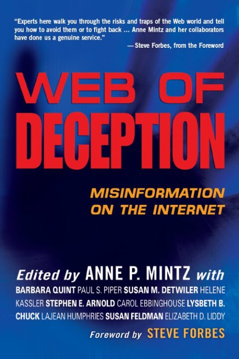 Cover image for book Web of Deception