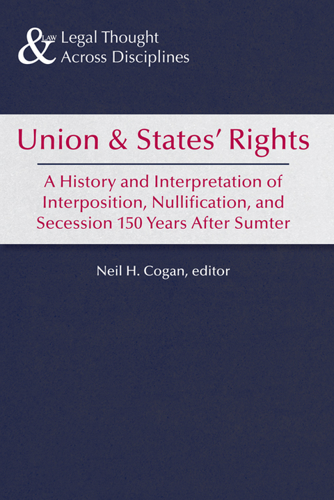 Cover image for book Union and States’ Rights