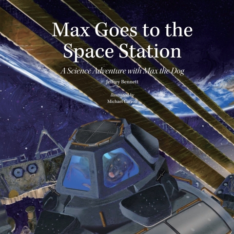 Cover image for book Max Goes to the Space Station