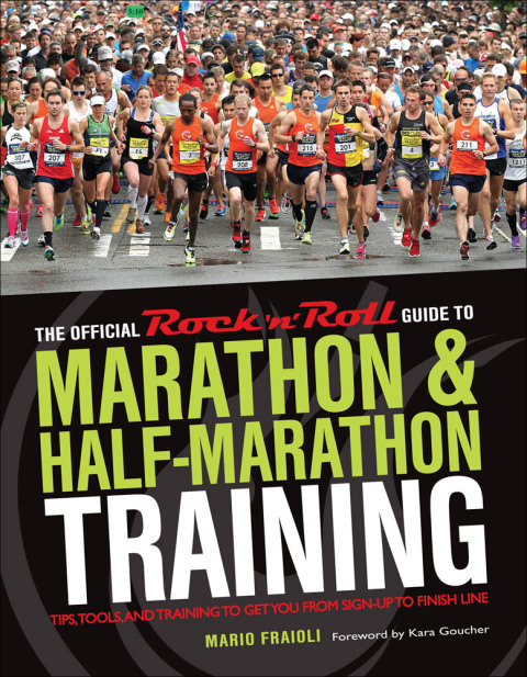 Cover image for book The Official Rock 'n' Roll Guide to Marathon & Half-Marathon Training