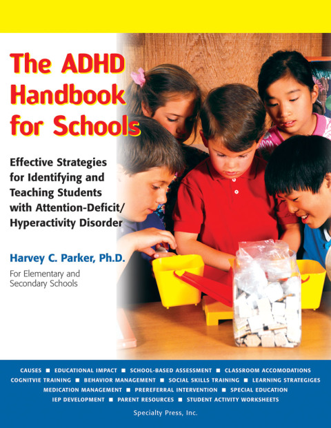Cover image for book The ADHD Handbook for Schools