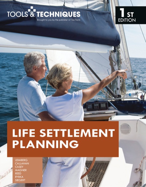 Cover image for book Tools & Techniques of Life Settlement Planning