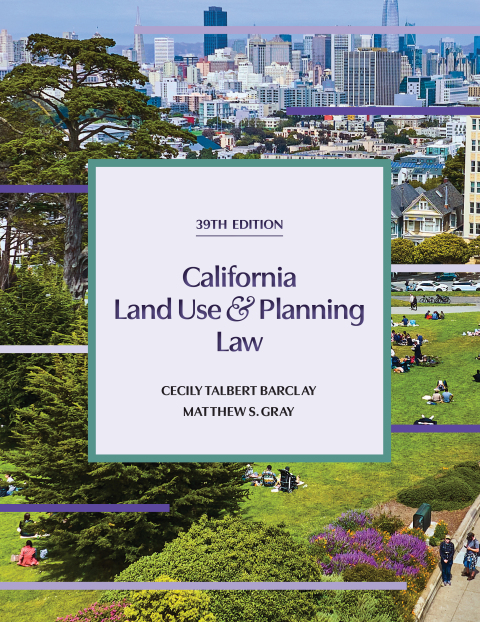 Cover image for book California Land Use & Planning Law