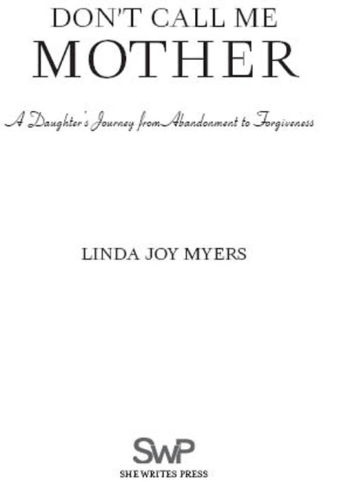 Cover image for book Don't Call Me Mother