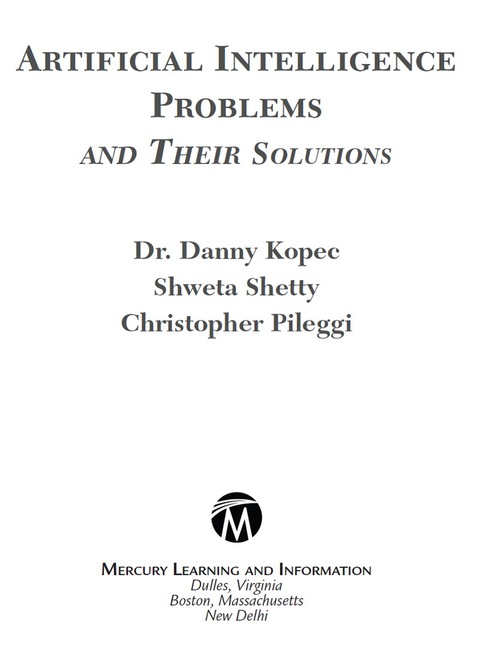 Cover image for book Artificial Intelligence Problems and Their Solutions